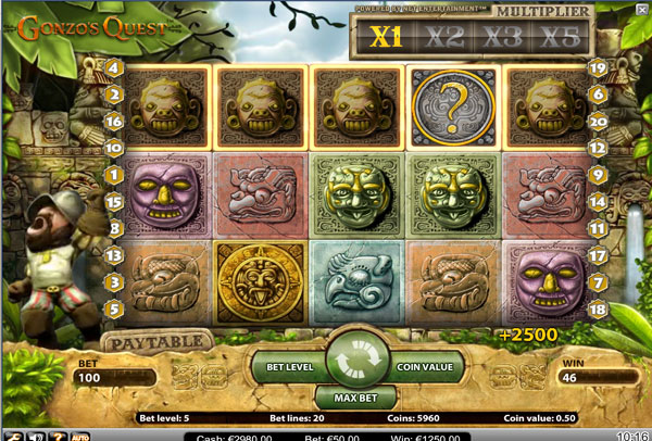 Gonzos Quest Betsson Casino